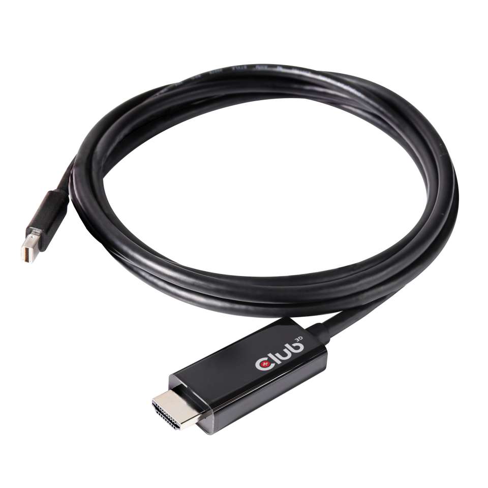 Club 3D Mini DisplayPort auf HDMI Adapterkabel - 2m
