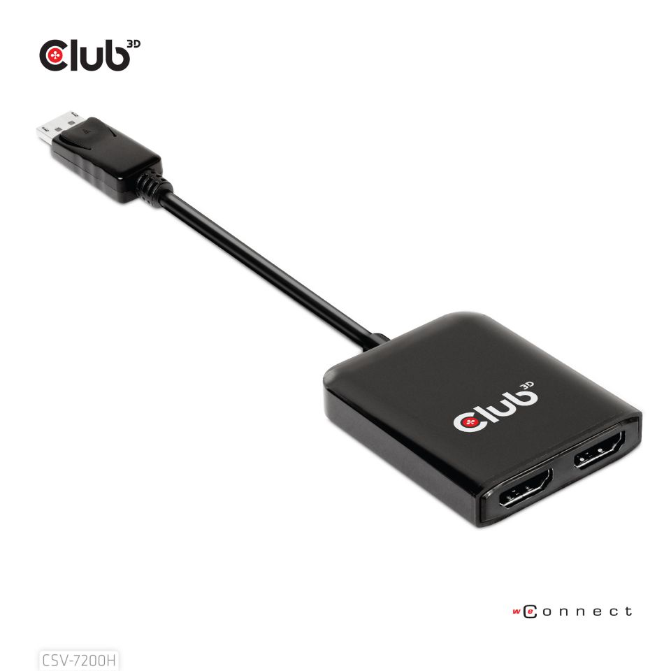 Club 3D MST Hub HDMI Dual