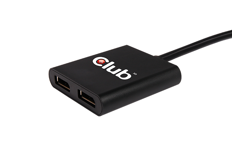 Club 3D Multi Stream Transport (MST) Hub DisplayPort 1.2