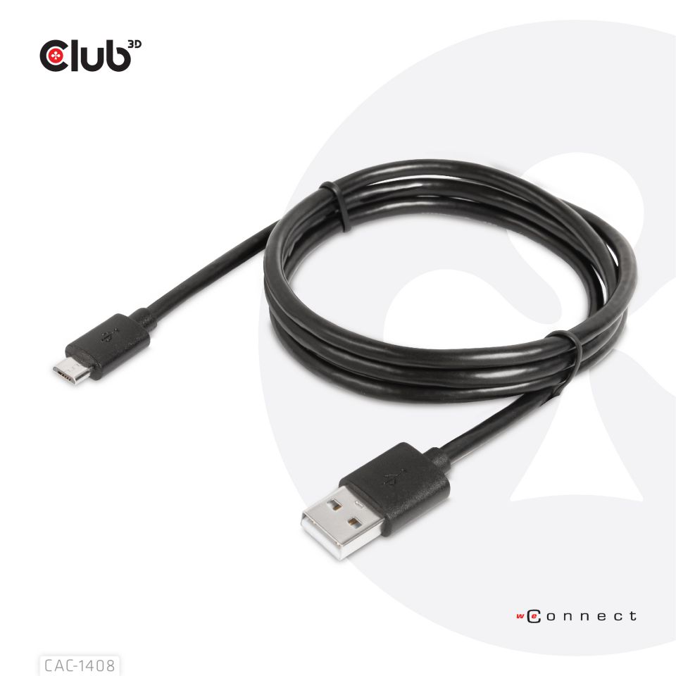 Club 3D USB-Kabel - 1m