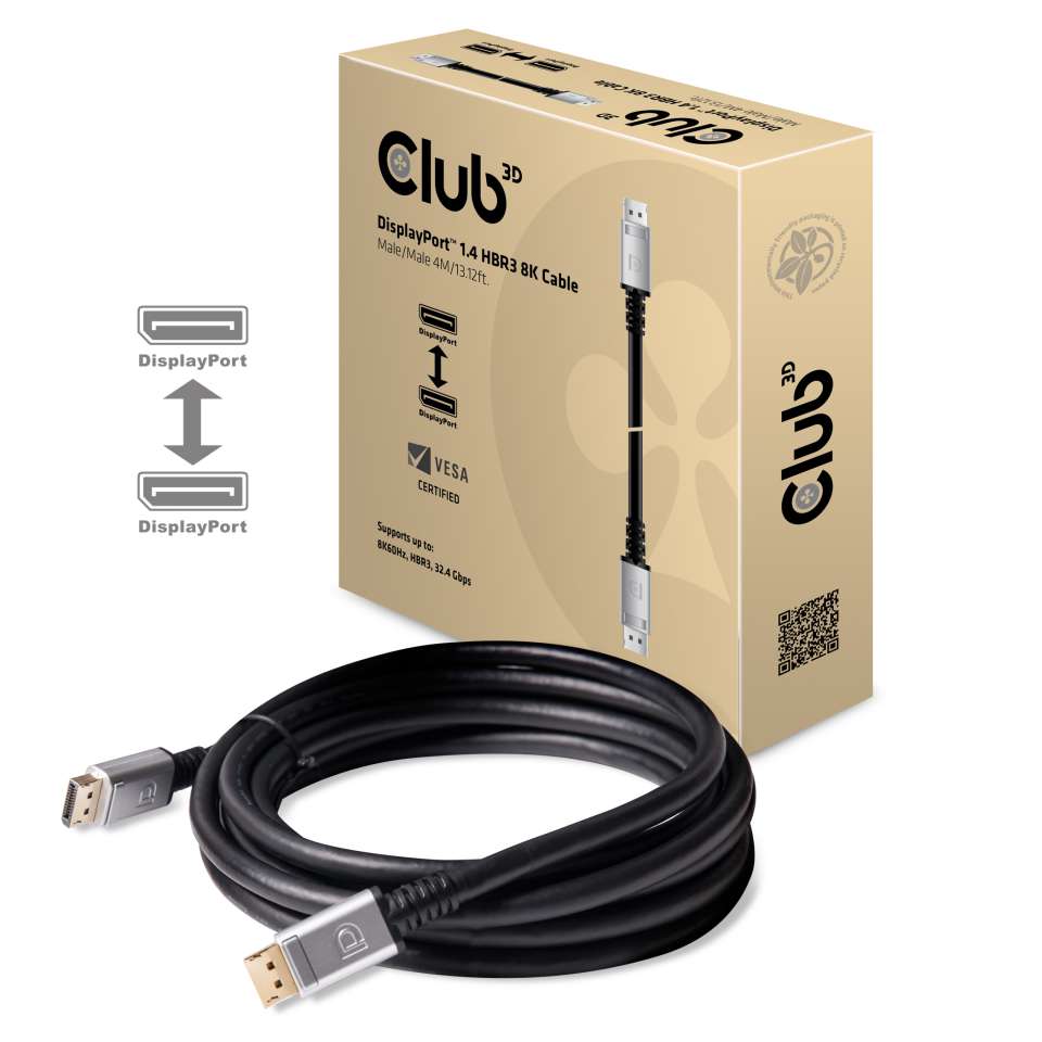 Club 3D DisplayPort auf DisplayPort (M) Kabel - 4m