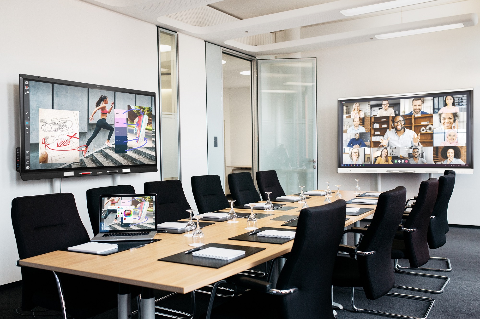 SMART Board 6265S-V3-PW Set