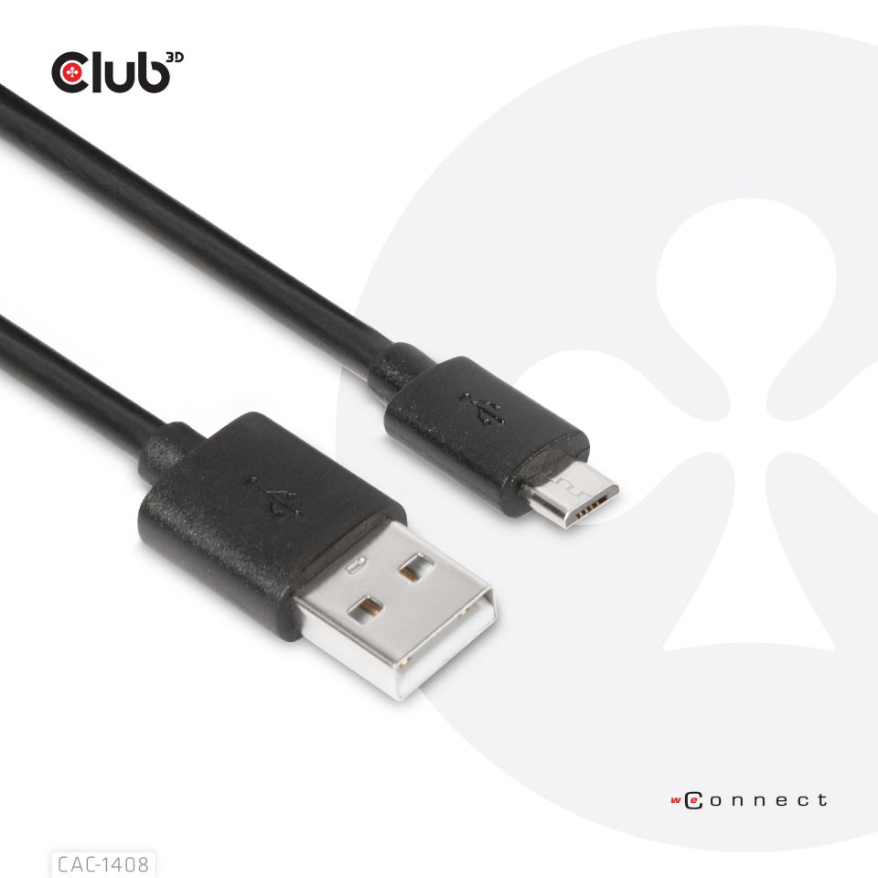 Club 3D USB-Kabel - 1m
